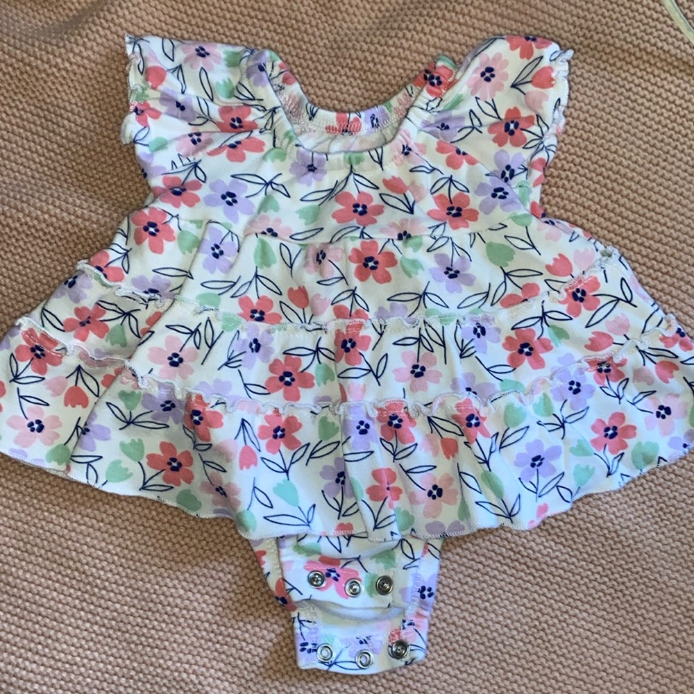 0-3 months baby dress